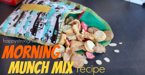 quick kids snack mix recipe