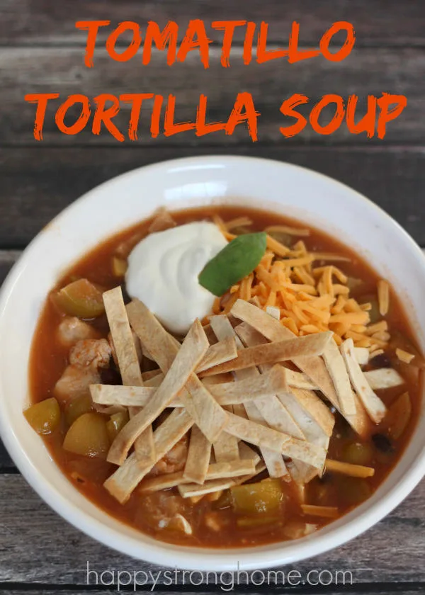 Tortilla Soup Recipe