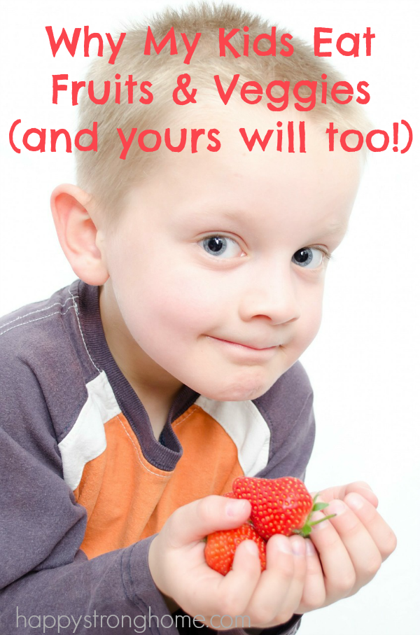 get kids to eat healthy foods