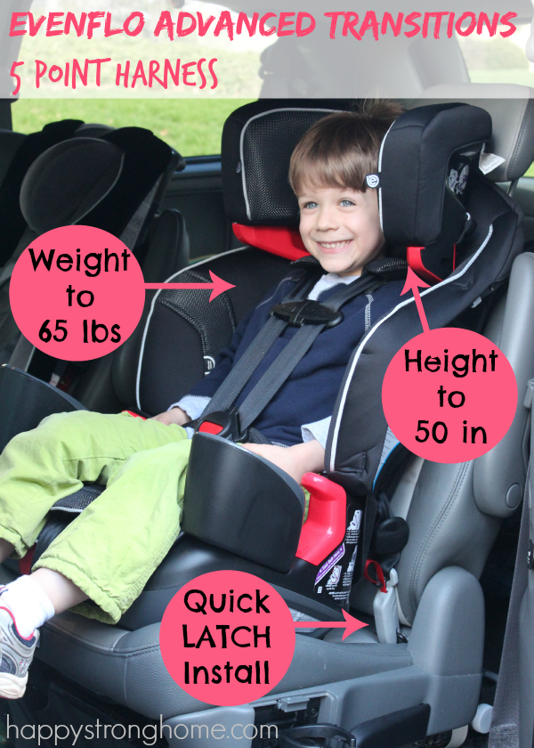switch car seats for older kids