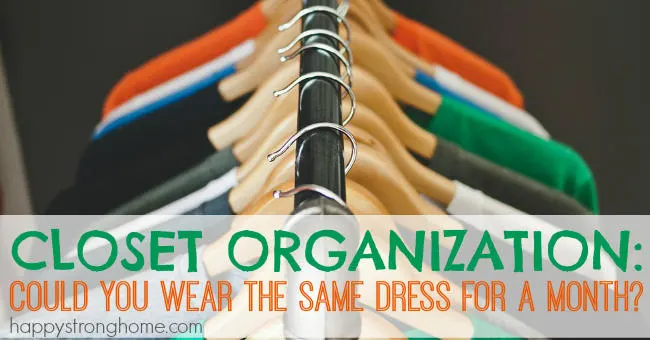 closet organization