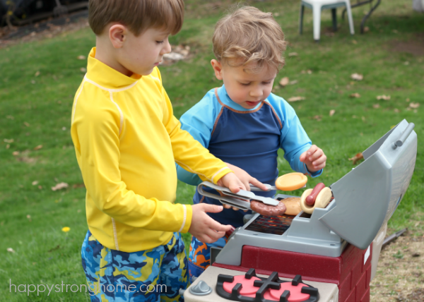 Grill Set Pretend Play