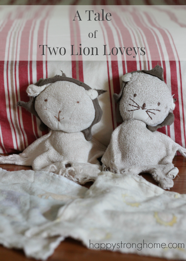 tale of two lion loveys