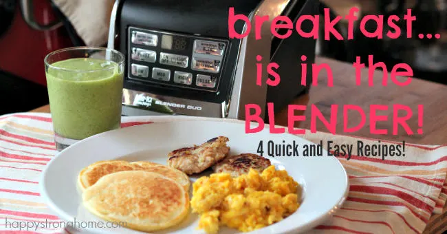 breakfast blender recipes