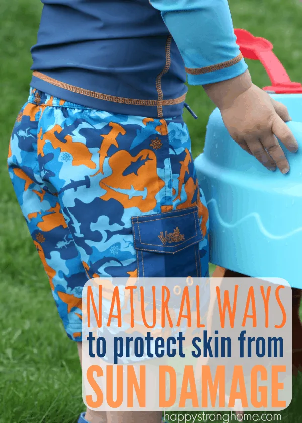 natural ways to protect from sun damage