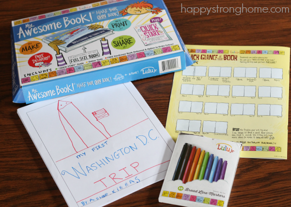 Create a Vacation Souvenir with Bookmaking Kit for Kids by Lulu Jr. - Happy  Strong Home