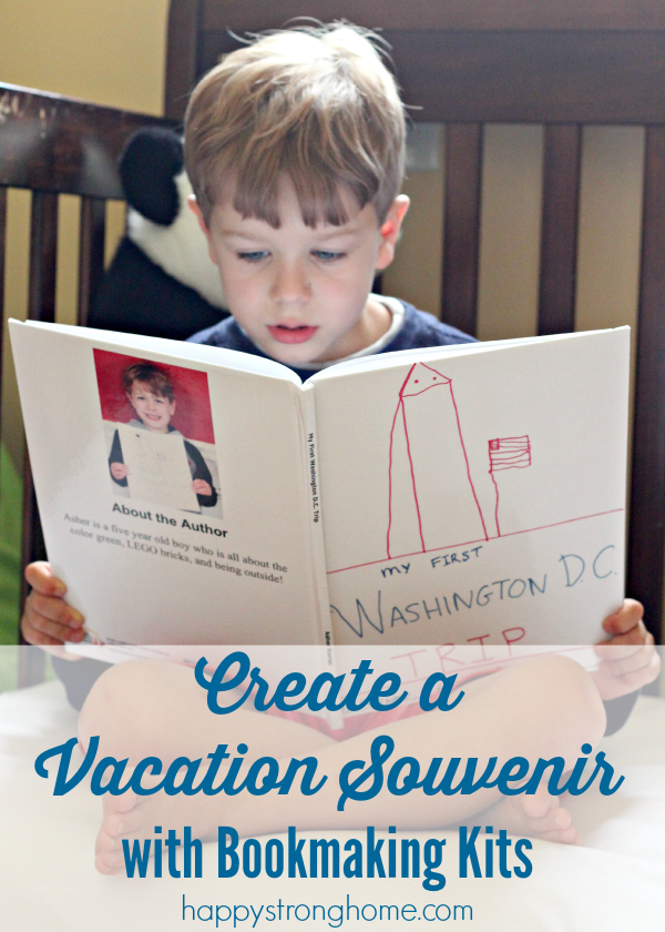 Create a Vacation Souvenir with Bookmaking Kit for Kids by Lulu Jr. - Happy  Strong Home