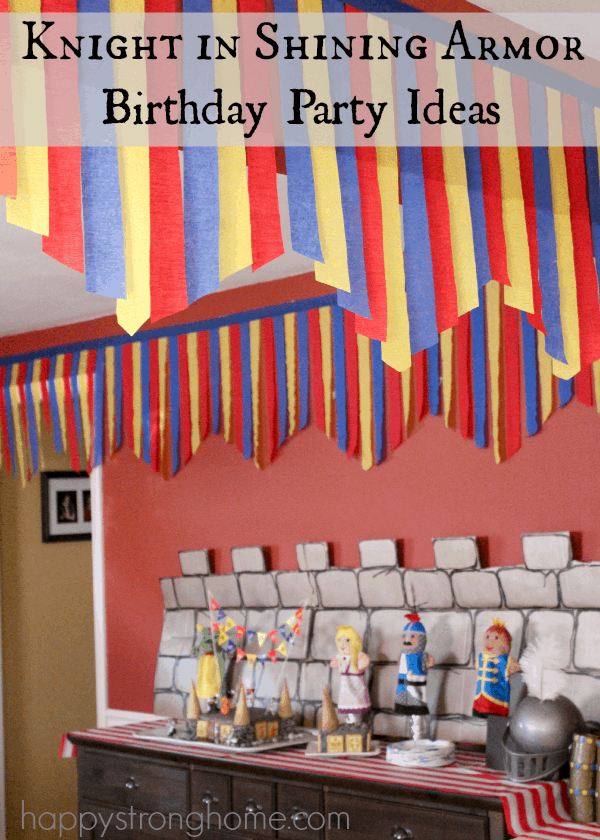 DIY Medieval Party Decorations - Party Like a Cherry