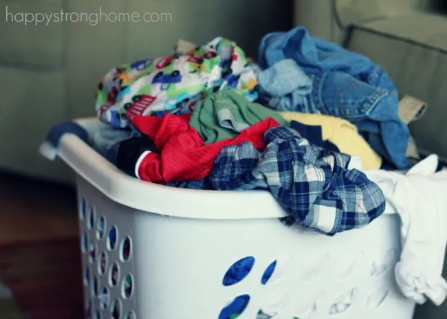 laundry routine