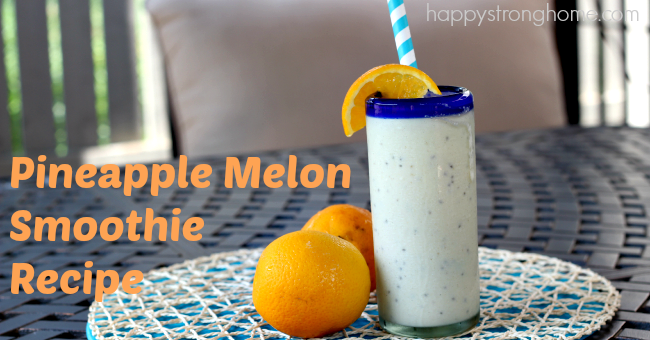 Pineapple Melon Smoothie Recipe