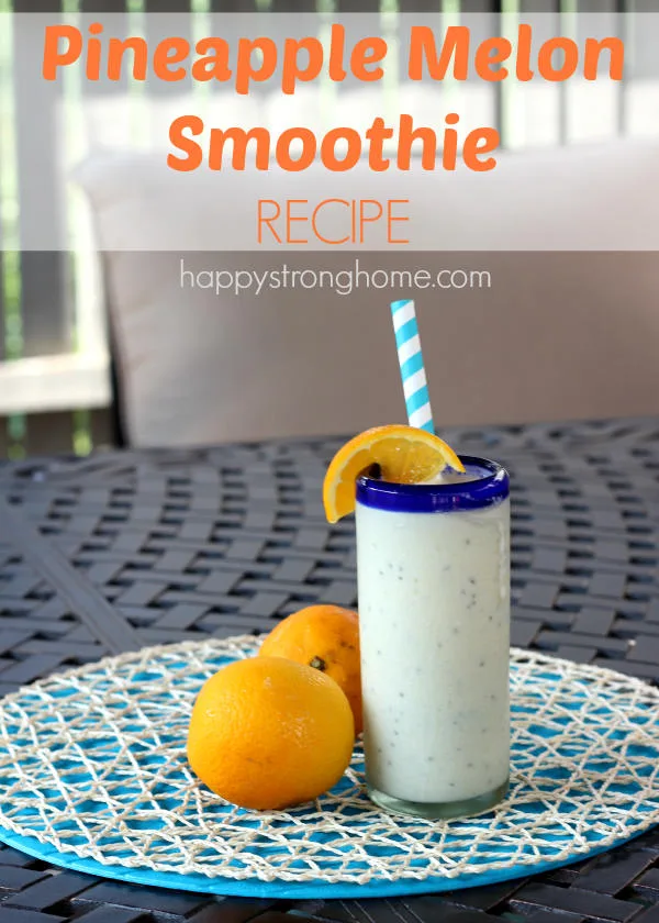 Pineapple Melon Smoothie Recipe