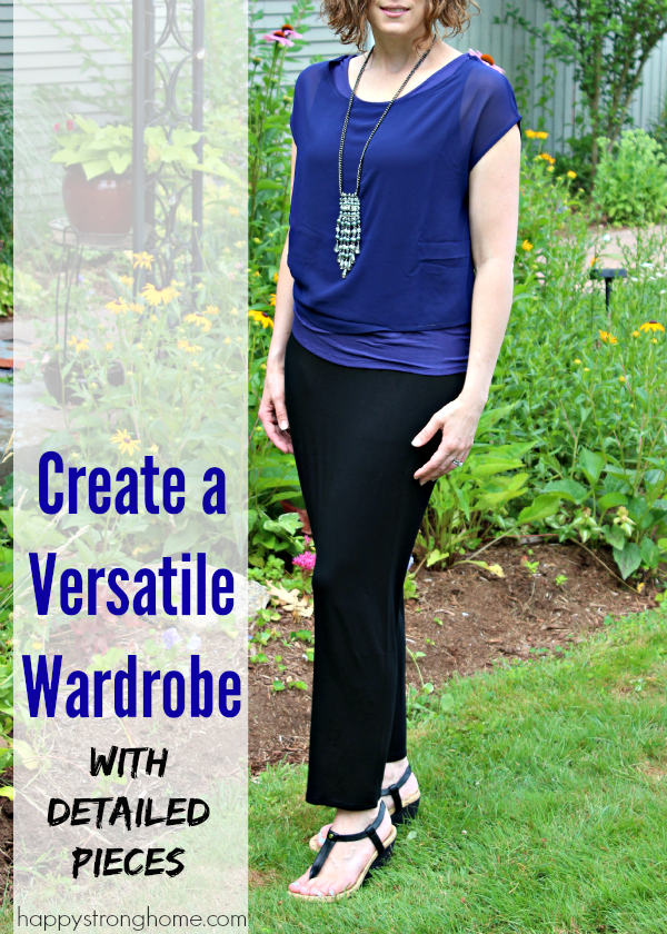 Create a versatile wardrobe