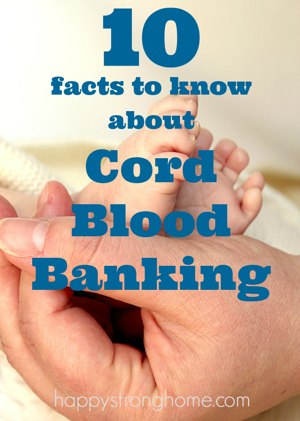 facts about cord blood banking