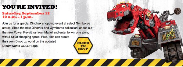 Dinotrux Gymboree clothing collection