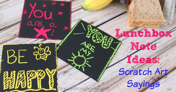 lunchbox note ideas