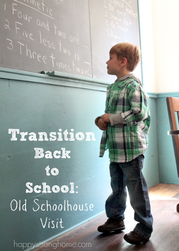 transition back to school