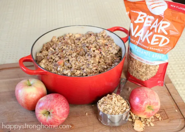 sea salt and caramel apple crisp recipe