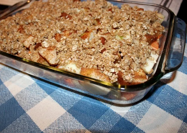 sweet potato apple crisp recipe