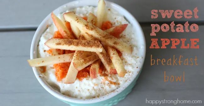 Sweet Potato Apple Breakfast Bowl Recipe