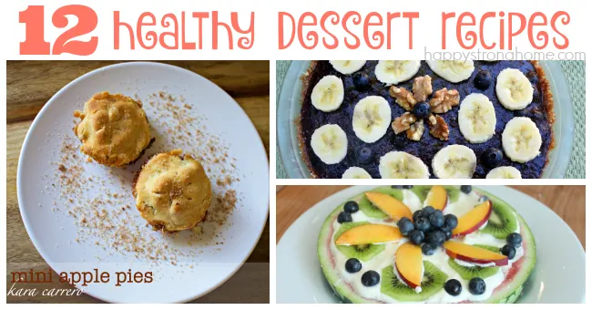 healthy dessert recipes