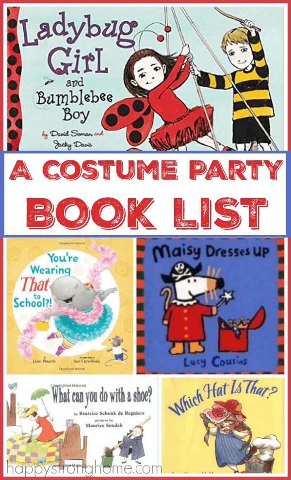 A Costume Party Book List for Kids