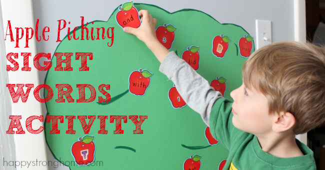 Sight Word Activity