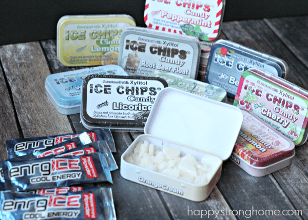 Stocking Stuffer Idea Ice Chips candy boxes