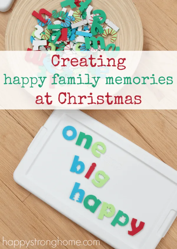 creating happy family memories