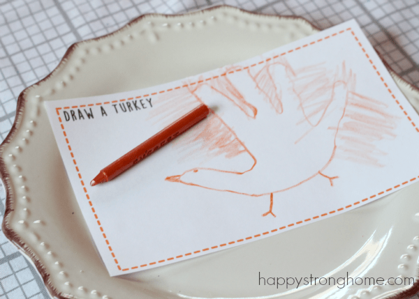 DIY Engraved Crayon Place Cards