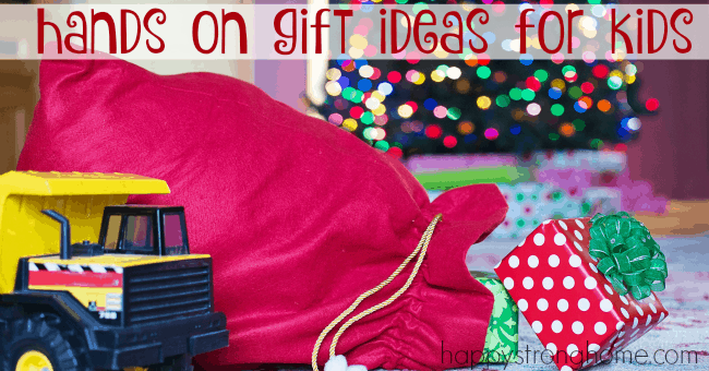 Hands on gift ideas for kids