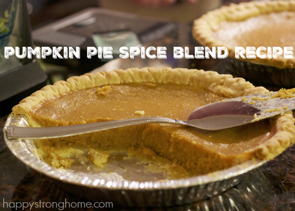 spice blend recipes for thanksgiving