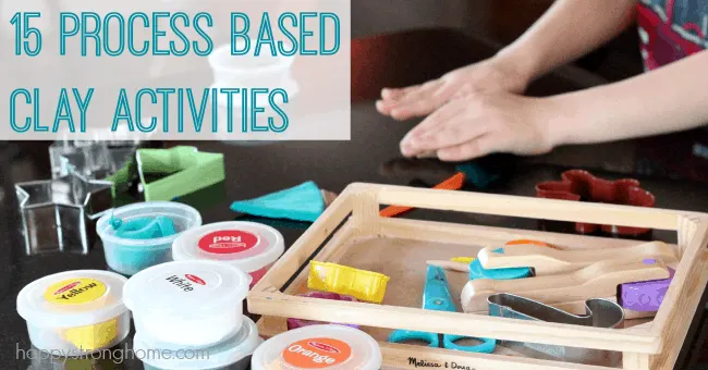 process based activities with clay