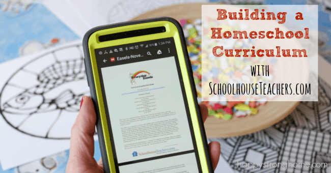 Build a homeschool curriculum