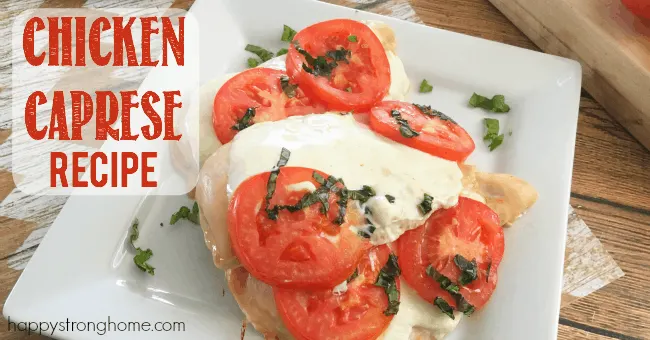 Caprese Chicken Recipe