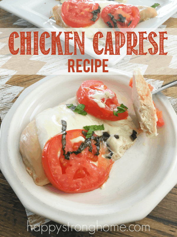 Caprese Chicken Recipe