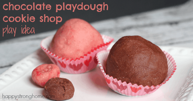 A close up of pink and brown colored homemade play dough in cupcake liners