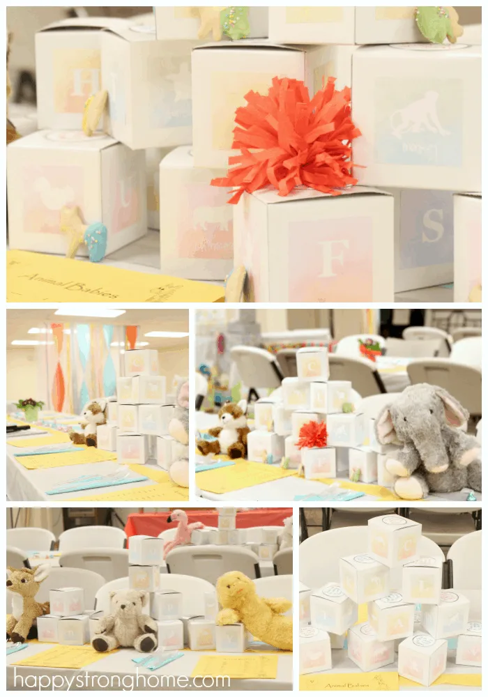 twins baby shower ideas