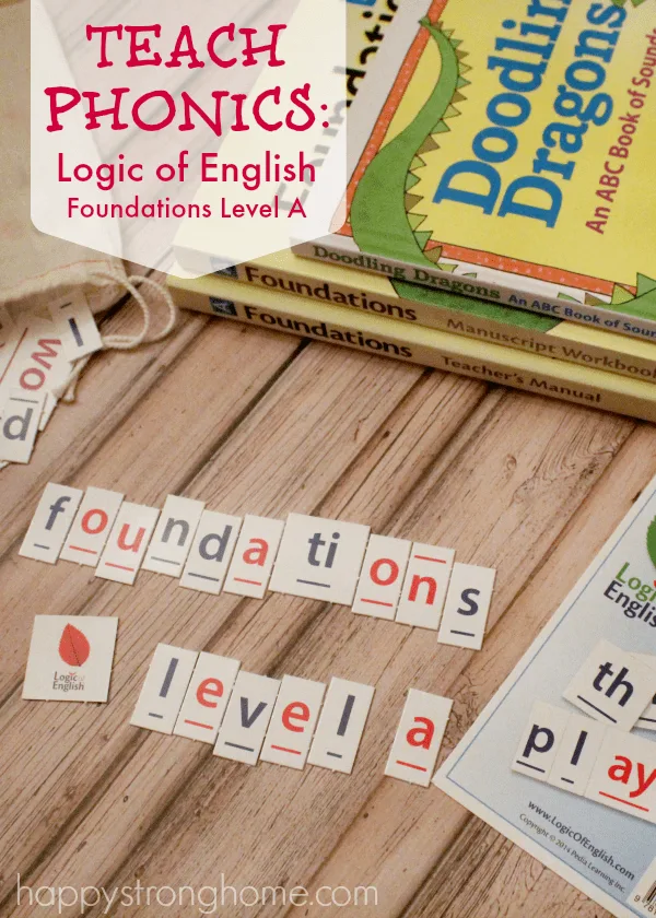 teach phonics with logic of english