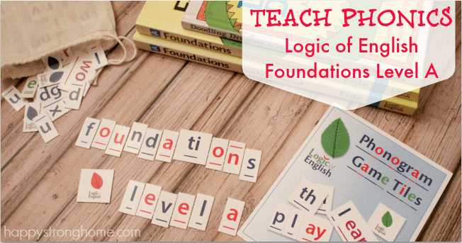 teach phonics with logic of english