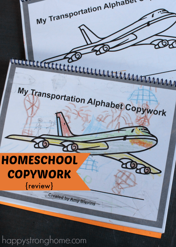 Homeschool Copywork handwriting practice pages