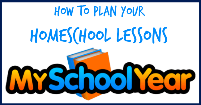 MySchoolYear homeschool lesson plans 