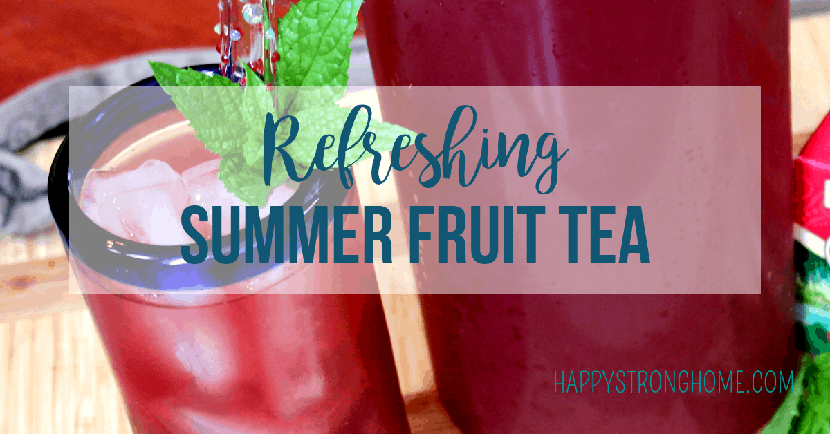 Summer fruit tea recipe