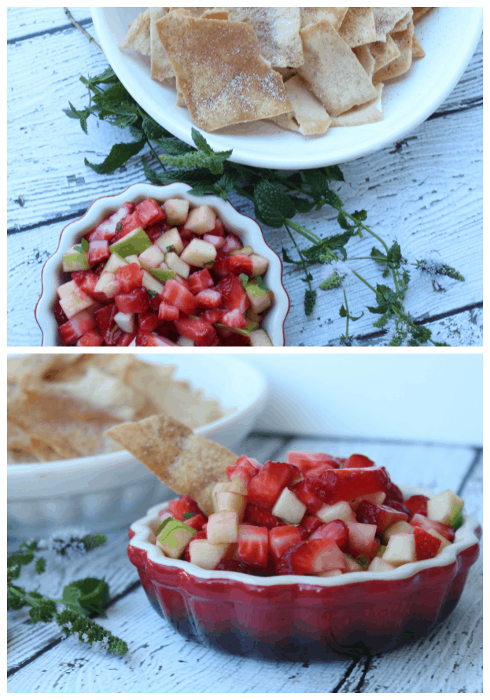 Strawberry Apple Salsa Dip Recipe