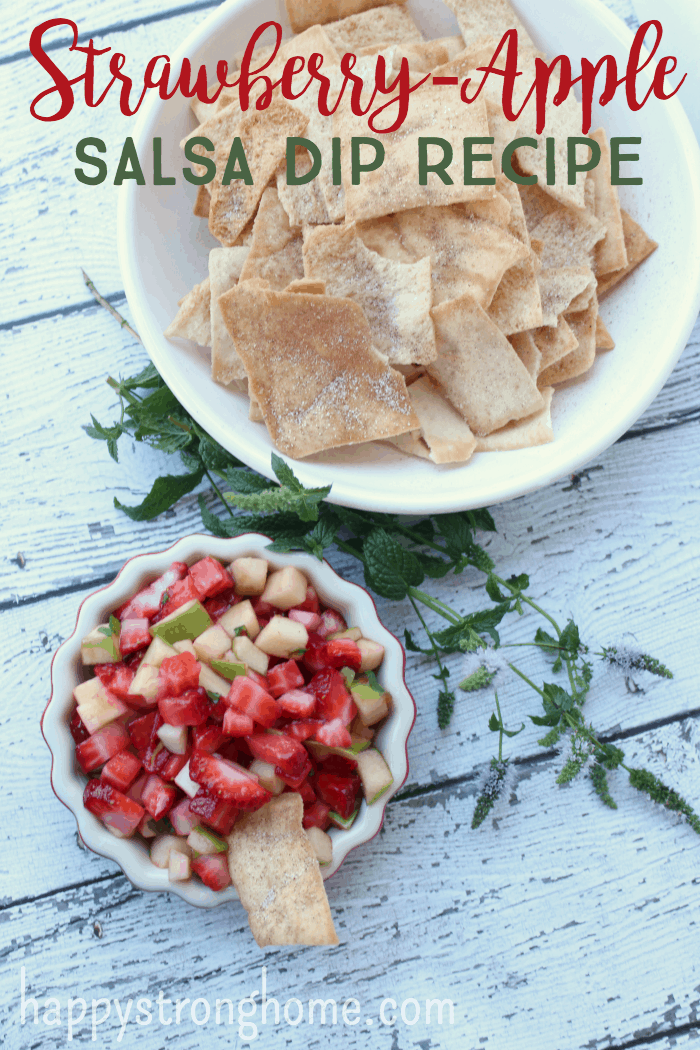 Strawberry Apple Salsa Dip Recipe