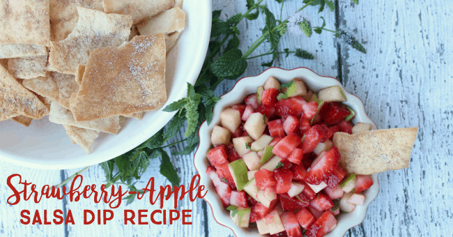 Strawberry Apple Salsa Dip Recipe