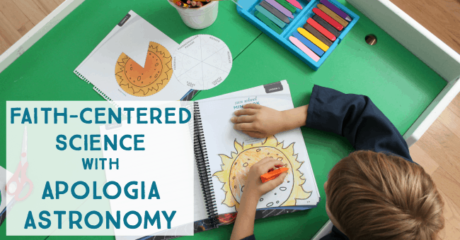 homeschool science with Apologia Astronomy