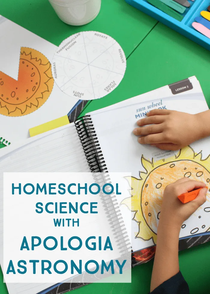 homeschool science with Apologia Astronomy