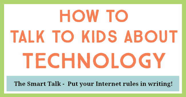 how to talk to kids about technology