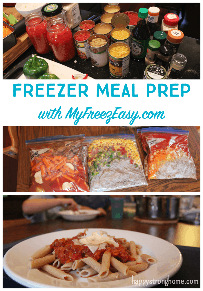 I won't cook dinner for another month with My FreezEasy.com freezer ...