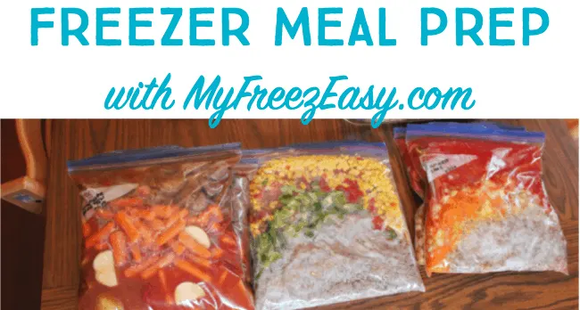 myFreezEasy freezer meal plans